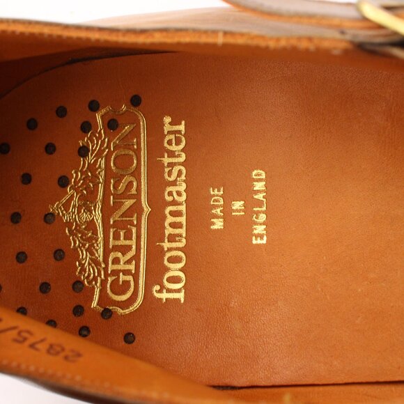Grenson Footmaster Fisherman Men\'s Size 11.5 D Brown Leather Shoes England main image 11